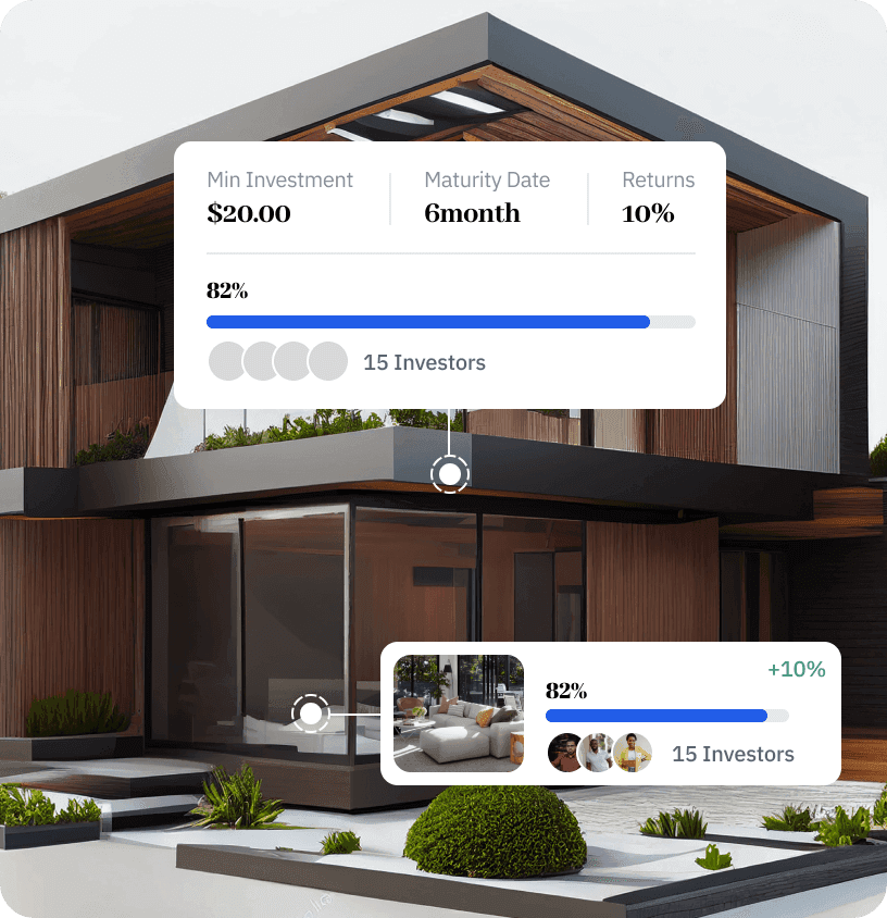 Modern real estate property